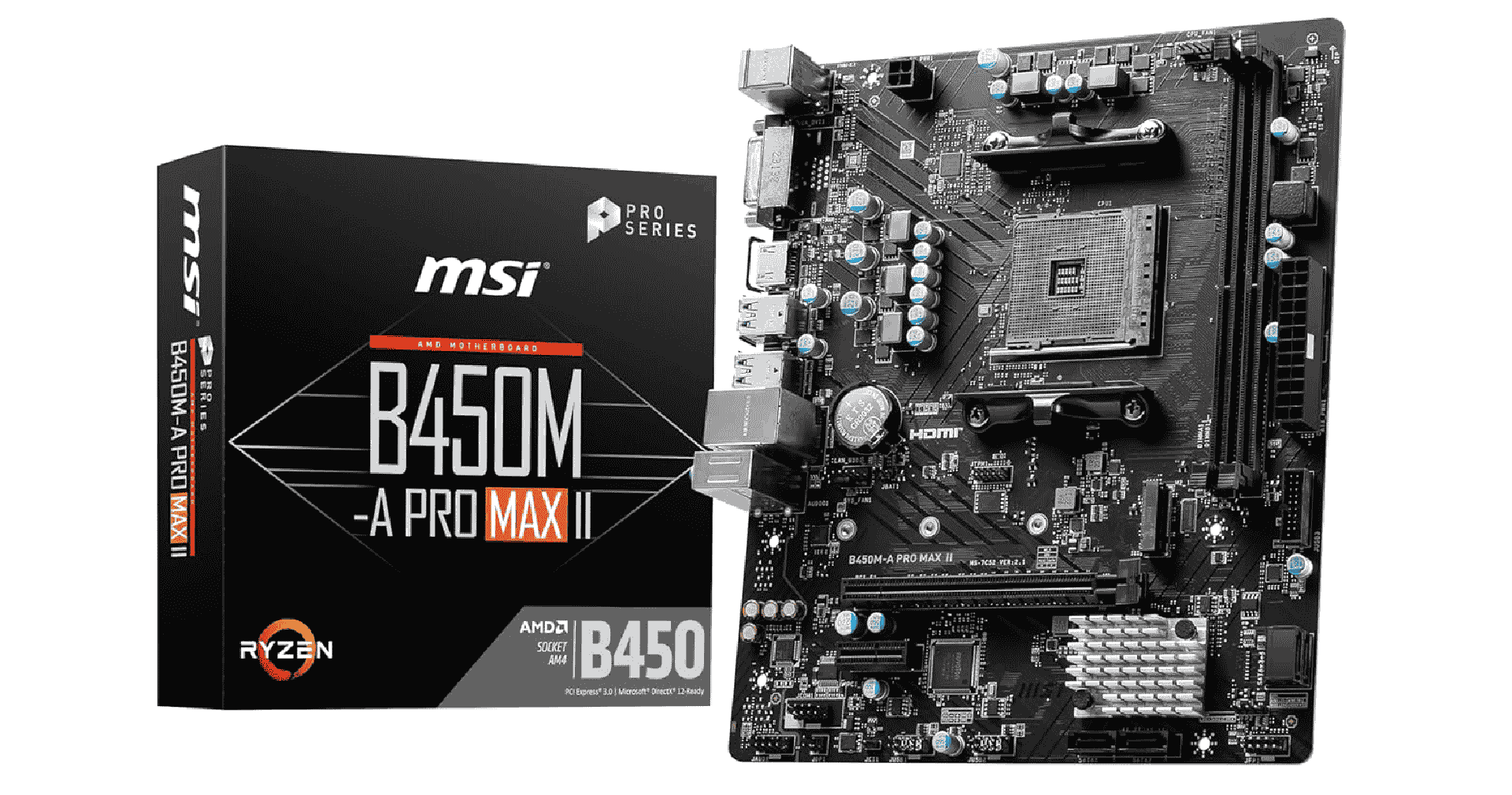 MSI B450M-A PRO MAX II